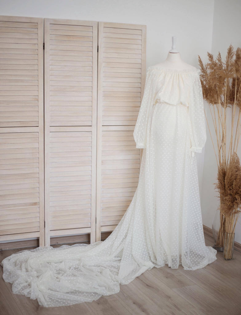 Eliana Gown Maternity Dress Joyful Design. 