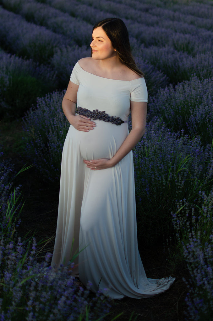 Evie Gown Maternity Dress Joyful Design. 